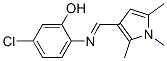 Phenol, 5-chloro-2-[[(1,2,5-trimethyl-1H-pyrrol-3-yl)methylene]amino]- (9CI) CAS#: 593272-56-1