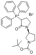 Phosphonium,[(3'S)-1'-[(1,1-dimethylethoxy)carbonyl]-2-oxo[1,3'-bipyrrolidin]-3-yl]triphenyl-,bromide CAS#: 400045-51-4