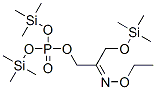 Phosphoric acid 2-[(E)-ethoxyimino]-3-[(trimethylsilyl)oxy]propylbis(trimethylsilyl) ester CAS#: 55334-93-5
