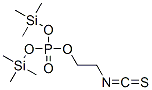 Phosphoric acid 2-isothiocyanatoethylbis(trimethylsilyl) ester CAS#: 56051-85-5