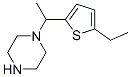 Piperazine, 1-[1-(5-ethyl-2-thienyl)ethyl]- (9CI) CAS#: 521264-73-3