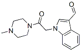 Piperazine, 1-[(3-formyl-1H-indol-1-yl)acetyl]-4-methyl- (9CI) CAS#: 592546-82-2