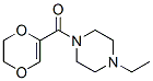 Piperazine, 1-[(5,6-dihydro-1,4-dioxin-2-yl)carbonyl]-4-ethyl- (9CI) CAS#: 521283-70-5