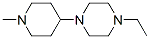 Piperazine, 1-ethyl-4-(1-methyl-4-piperidinyl)- (9CI) CAS#: 416867-23-7