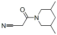 Piperidine, 1-(cyanoacetyl)-3,5-dimethyl- (9CI) CAS#: 551910-72-6