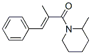 Piperidine, 2-methyl-1-(2-methyl-1-oxo-3-phenyl-2-propenyl)- (9CI) CAS#: 599188-23-5
