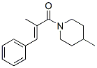Piperidine, 4-methyl-1-(2-methyl-1-oxo-3-phenyl-2-propenyl)- (9CI) CAS#: 599188-36-0