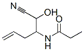 Propanamide,  N-[1-(cyanohydroxymethyl)-3-butenyl]-  (9CI) CAS#: 459834-12-9