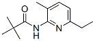 Propanamide, N-(6-ethyl-3-methyl-2-pyridinyl)-2,2-dimethyl- (9CI) CAS#: 533939-03-6