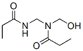 Propanamide,  N-(hydroxymethyl)-N-[[(1-oxopropyl)amino]methyl]- CAS#: 439940-80-4