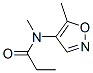 Propanamide, N-methyl-N-(5-methyl-4-isoxazolyl)- (9CI) CAS#: 403793-42-0