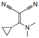 Propanedinitrile, [cyclopropyl(dimethylamino)methylene]- (9CI) CAS#: 477343-85-4
