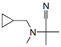 Propanenitrile, 2-[(cyclopropylmethyl)methylamino]-2-methyl- (9CI) CAS#: 486414-30-6