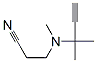 Propanenitrile, 3-[(1,1-dimethyl-2-propynyl)methylamino]- (9CI) CAS#: 451494-71-6