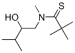 Propanethioamide, N-(2-hydroxy-3-methylbutyl)-N,2,2-trimethyl- CAS#: 58832-29-4