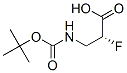 Propanoic acid, 3-[[(1,1-dimethylethoxy)carbonyl]amino]-2-fluoro-, (2R)- (9CI) CAS#: 412352-68-2