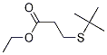 Propanoic acid, 3-[(1,1-dimethylethyl)thio]-, ethyl ester CAS#: 49833-33-2