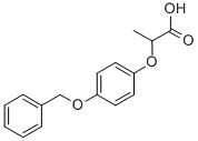 Propionic acid, 2-[p-(benzyloxy)phenoxy]- (6CI) CAS#: 59058-37-6