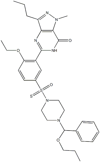 Propoxyphenyl-Thiosildenafil CAS#: 479073-87-5