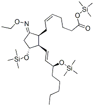 Prosta-5,13-dien-1-oic acid, 9-(ethoxyimino)-11,15-bis[(trimethylsilyl )oxy]-, trimethylsilyl ester, (5Z,8beta,9E,11alpha,13E,15S)- CAS#: 56085-39-3