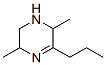 Pyrazine, 1,2,5,6-tetrahydro-2,5-dimethyl-3-propyl- CAS#: 539826-81-8
