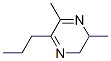 Pyrazine, 2,3-dihydro-2,6-dimethyl-5-propyl- (9CI) CAS#: 539826-66-9