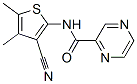 Pyrazinecarboxamide, N-(3-cyano-4,5-dimethyl-2-thienyl)- (9CI) CAS#: 551910-16-8
