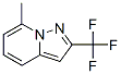 Pyrazolo[1,5-a]pyridine, 7-methyl-2-(trifluoromethyl)- (9CI) CAS#: 503173-01-1