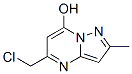 Pyrazolo[1,5-a]pyrimidin-7-ol, 5-(chloromethyl)-2-methyl- (9CI) CAS#: 478077-92-8