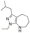 Pyrazolo[3,4-b]azepine, 1-ethyl-1,4,5,6,7,8-hexahydro-3-(2-methylpropyl)- (9CI) CAS#: 583811-70-5