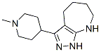 Pyrazolo[3,4-b]azepine, 1,4,5,6,7,8-hexahydro-3-(1-methyl-4-piperidinyl)- (9CI) CAS#: 585520-34-9