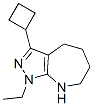 Pyrazolo[3,4-b]azepine, 3-cyclobutyl-1-ethyl-1,4,5,6,7,8-hexahydro- (9CI) CAS#: 583812-38-8