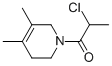 Pyridine, 1-(2-chloro-1-oxopropyl)-1,2,3,6-tetrahydro-4,5-dimethyl- (9CI) CAS#: 54152-10-2