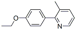 Pyridine, 2-(4-ethoxyphenyl)-3-methyl- (9CI) CAS#: 445218-65-5