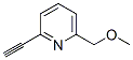 Pyridine, 2-ethynyl-6-(methoxymethyl)- (9CI) CAS#: 496840-21-2