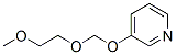 Pyridine, 3-[(2-methoxyethoxy)methoxy]- (9CI) CAS#: 535976-14-8