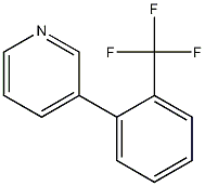 Pyridine, 3-[2-(trifluoromethyl)phenyl]- CAS#: 426823-26-9