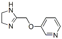 Pyridine, 3-[(4,5-dihydro-1H-imidazol-2-yl)methoxy]- (9CI) CAS#: 474310-70-8