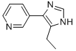 Pyridine,  3-(5-ethyl-1H-imidazol-4-yl)-  (9CI) CAS#: 473693-15-1