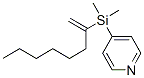 Pyridine, 4-[dimethyl(1-methyleneheptyl)silyl]- (9CI) CAS#: 424822-25-3