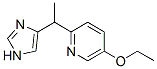 Pyridine, 5-ethoxy-2-[1-(1H-imidazol-4-yl)ethyl]- (9CI) CAS#: 469863-98-7