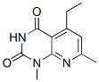 Pyrido[2,3-d]pyrimidine-2,4(1H,3H)-dione, 5-ethyl-1,7-dimethyl- (9CI) CAS#: 479579-10-7