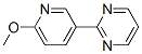 Pyrimidine, 2-(6-methoxy-3-pyridinyl)- (9CI) CAS#: 475275-81-1