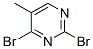 Pyrimidine, 2,4-dibromo-5-methyl- (9CI) CAS#: 494194-61-5