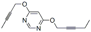 Pyrimidine, 4-(2-butynyloxy)-6-(2-pentynyloxy)- (9CI) CAS#: 405928-77-0