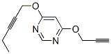 Pyrimidine, 4-(2-pentynyloxy)-6-(2-propynyloxy)- (9CI) CAS#: 405928-76-9
