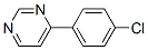 Pyrimidine, 4-(4-chlorophenyl)- (9CI) CAS#: 458541-37-2
