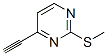 Pyrimidine, 4-ethynyl-2-(methylthio)- (9CI) CAS#: 544675-64-1