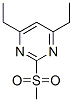 Pyrimidine, 4,6-diethyl-2-(methylsulfonyl)- (9CI) CAS#: 497872-96-5