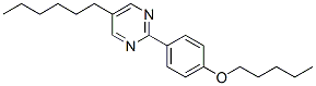 Pyrimidine, 5-hexyl-2-(4-(pentyloxy)phenyl)- CAS#: 57202-28-5
